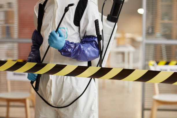 Professional Blood Cleanup technician working in San Carlos, CA